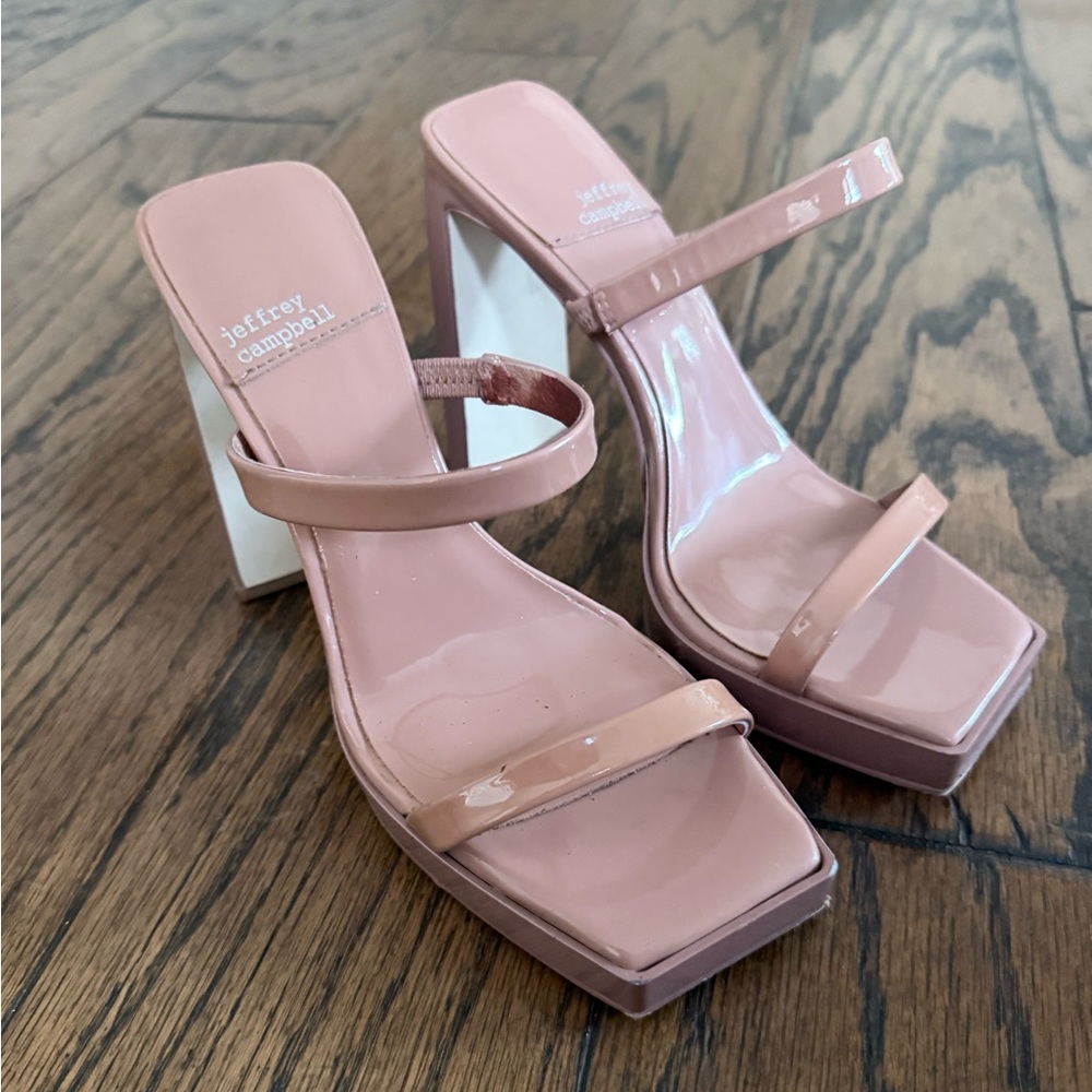 Jeffrey Campbell Blush Pink Heels size 6
